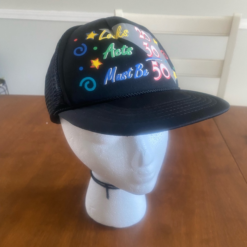 Vintage Must‎ Be 50 Hat